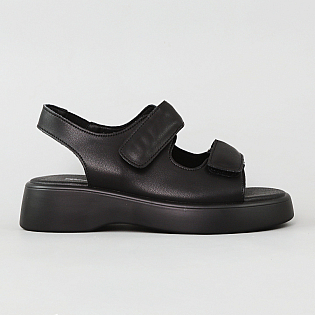 Сандали женские кожа 594689 Черные фото 1