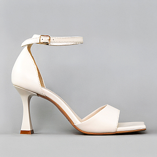 Босоножки женские кожаные 594197 Молочные фото 1