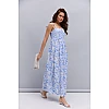 Сукня жіноча довга 595661 Блакитна