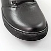 Кеды мужские кожаные 4S 581934 Черные