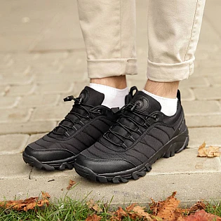 Кросівки чоловічі вологостійкі 584169 Чорні розпродаж фото 1