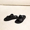 Шльопанці чоловічі 4S 585454 Чорні розпродаж