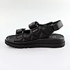 Сандали женские кожаные 585864 Черные распродажа