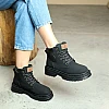 Черевики жіночі 586267 Чорні розпродаж