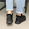 Кросівки жіночі зимові 586626 Чорні розпродаж