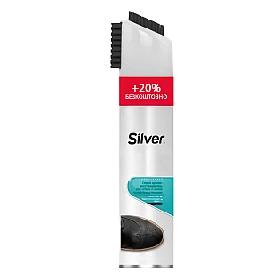 Краска для замши и нубука 579313 SILVER черная