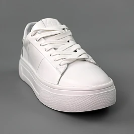 Кеди жіночі шкіряні 587957 Білі фото 2