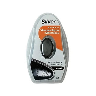 Губка з дозатором SILVER 555729 Чорна