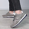 Кроссовки мужские 588124 Серые распродажа