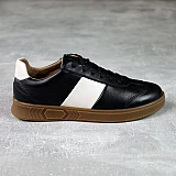 Кеды мужские кожаные 588327 Черные