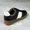 Кеды мужские кожаные 588327 Черные распродажа
