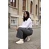 Кеды женские высокие 588600 Молочные