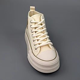 Кеди жіночі високі 588600 Молочні фото 2