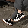Кеды женские 588579 Черные белые
