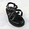 Сандалі жіночі 588689 Чорні розпродаж