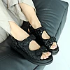 Сандали женские 588793 Черные распродажа