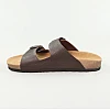 Шльопанці чоловічі шкіряні 589054 Коричневі розпродаж