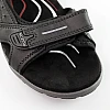 Сандалі чоловічі шкіряні 589060 Чорні розпродаж