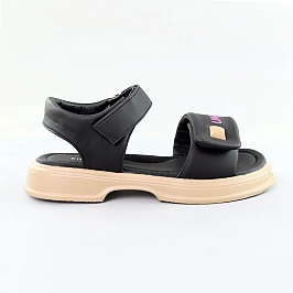 Сандалии детские 589111 Черные распродажа фото 1