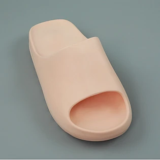 Шлепанцы женские 589118 Персиковые распродажа фото 2