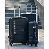 Чемодан дорожный M 64л 588385 Черный