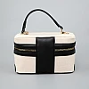 Сумка жіноча 589482 Молочна чорна