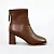 Черевики жіночі 589517 Коричневі розпродаж