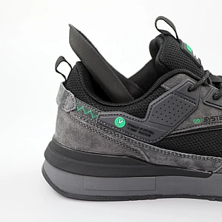 Кроссовки мужские 589511 Серо-черные распродажа фото 2