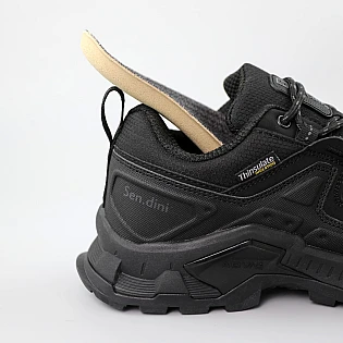 Кроссовки мужские термо вологостійкий 589861 Черные распродажа фото 2