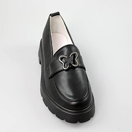 Лоферы детские 589686 Черные распродажа фото 2