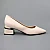 Туфли-лодочки женские 589913 Молочные