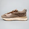 Кросівки жіночі шкіряні 589904 Бежеві розпродаж