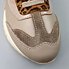 Кросівки жіночі шкіряні 589904 Бежеві розпродаж
