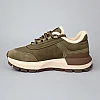 Кросівки жіночі шкіряні хутро 589983 Хакі