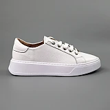 Кеди жіночі шкіряні 589967 Білі