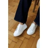 Кеди жіночі шкіряні 589967 Білі