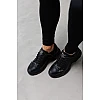 Кросівки жіночі шкіряні 590099 Чорні