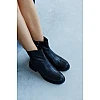 Челси женские мех 590100 Черные распродажа