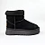 Угги жіночі замшеві 590146 Чорні