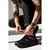 Кроссовки мужские термо влагостойкие 590209 Черные