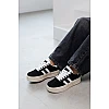 Кеды женские 590243 Черные белые