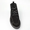 Ботинки женские замшевые байка 590350 Черные
