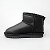 Угги дитячі шкіряні хутро 590729 Чорні