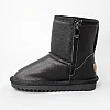 Угги дитячі шкіряні хутро 590733 Чорні