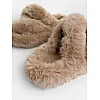 Домашние тапочки мех 590873 Бежевые
