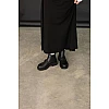 Челси женские кожаные мех 590779 Черные