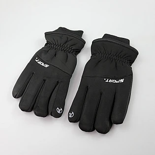 Перчатки мужские Sport с сенсорными пальчиками 587790 Черные фото 1