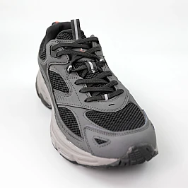 Кроссовки мужские сетка 591325 Темно-серые. фото 2
