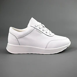 Кросівки жіночі шкіряні 591414 Білі фото 1