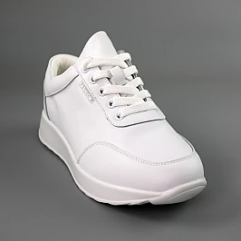 Кросівки жіночі шкіряні 591414 Білі фото 2